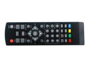 control remoto caja sintonizadora TV ISDB-Tb