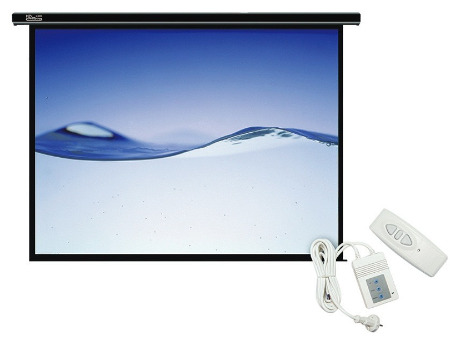 Pantalla proyeccion con motor de 100 pulgadas